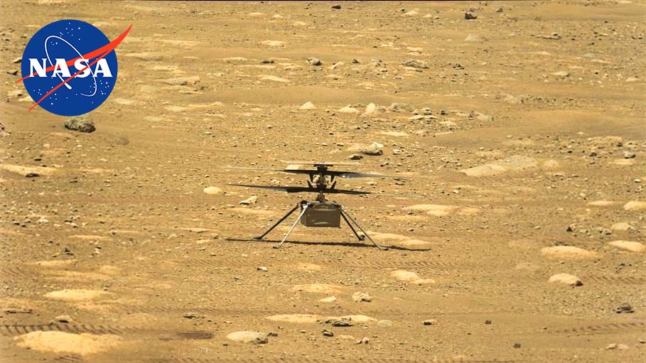 NASA Space Helicopter Ready for First Mars Flight