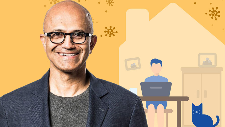 The Pitfalls of Work-From-Home, According to Microsoft CEO Satya Nadella