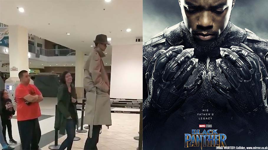 Two Men Try To Disguise Themselves As One Just To See ‘Black Panther’ 