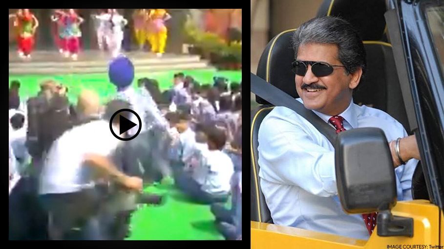 Anand Mahindra Called This Video from Trump's Visit a "Breath Of Fresh Air"