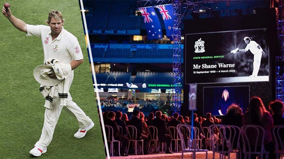 Cricket Stand at Melbourne Named after King of Spin Shane Warne