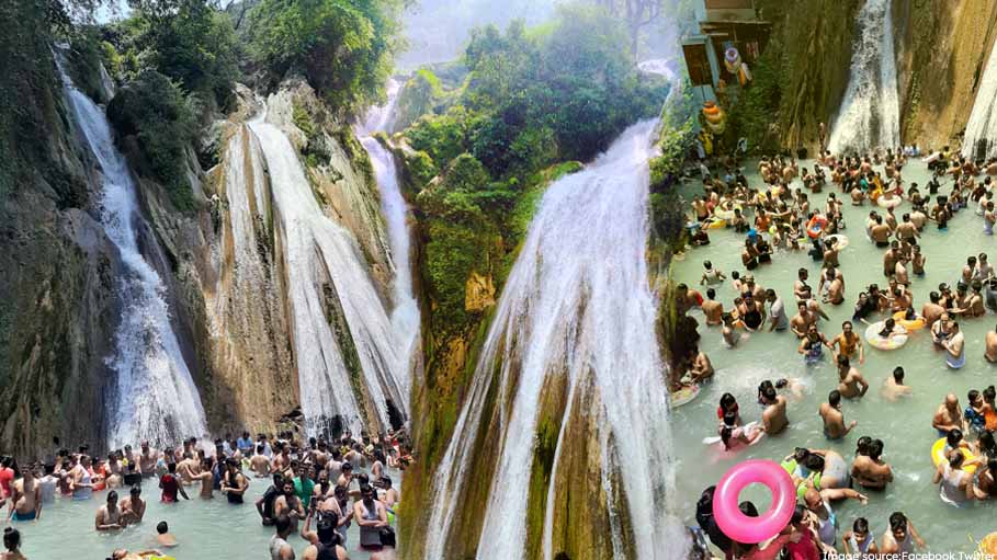 Video of Tourists Enjoying Near Kempty Waterfalls in Mussoorie Invites Angry Reactions