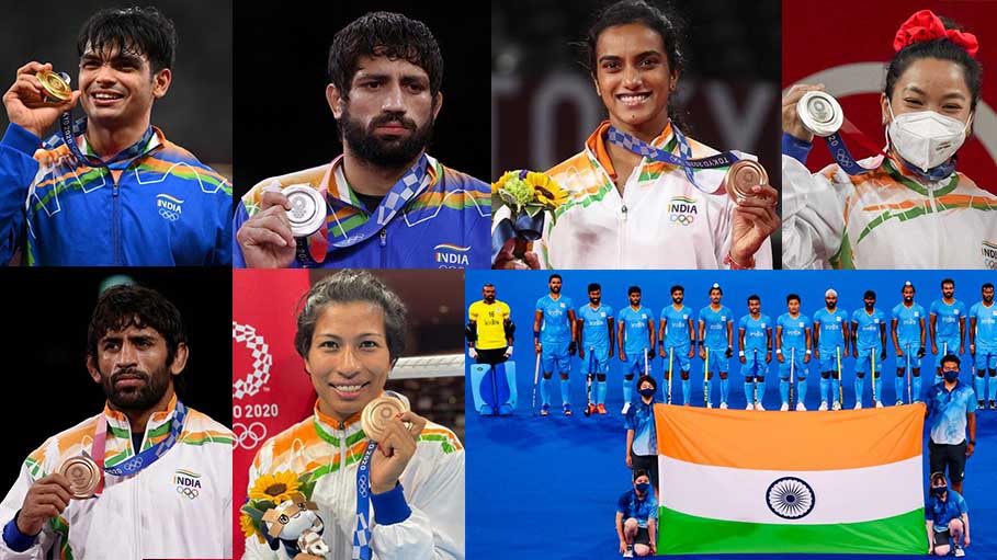 Highlights of Olympics 2020: With 7 Medals, India Records Its Best  Olympic Performance