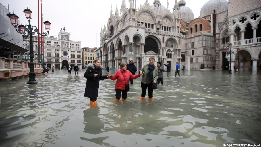 Flood in Venice, Worst in 50 Years