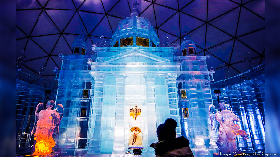 Slovakia’s Ice Church is Attracting Visitors to ‘Heaven’
