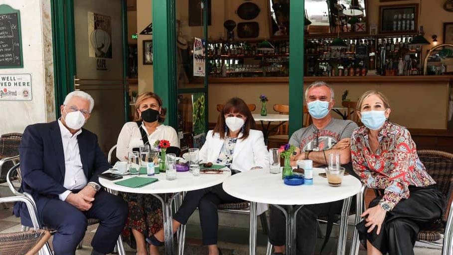 Greek Restaurants Reopen Terraces after 6-Month Pandemic Shutdown