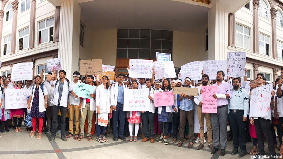 Doctors All over India Gather for a Nationwide Strike