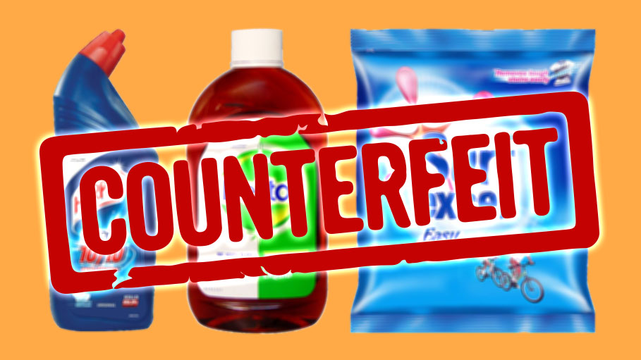 Noida: Factory Making Counterfeit Products Harpic, Dettol, Surf Excel Busted