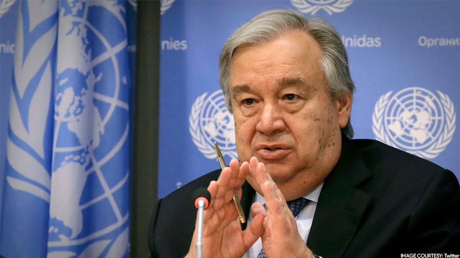 "Stop Your Troops from Attacking Ukraine", UN Chief Tells Putin