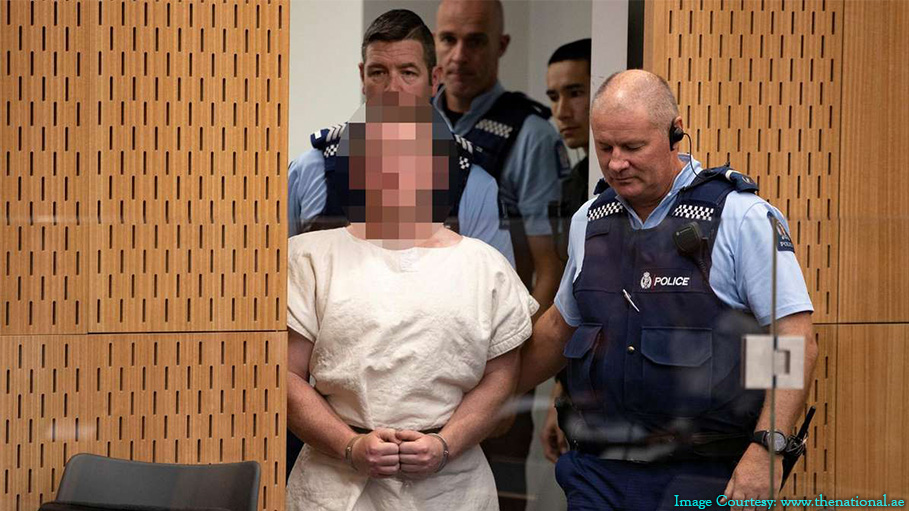 Brenton Tarrant Appears Before Court in New Zealand and Smirks before Media