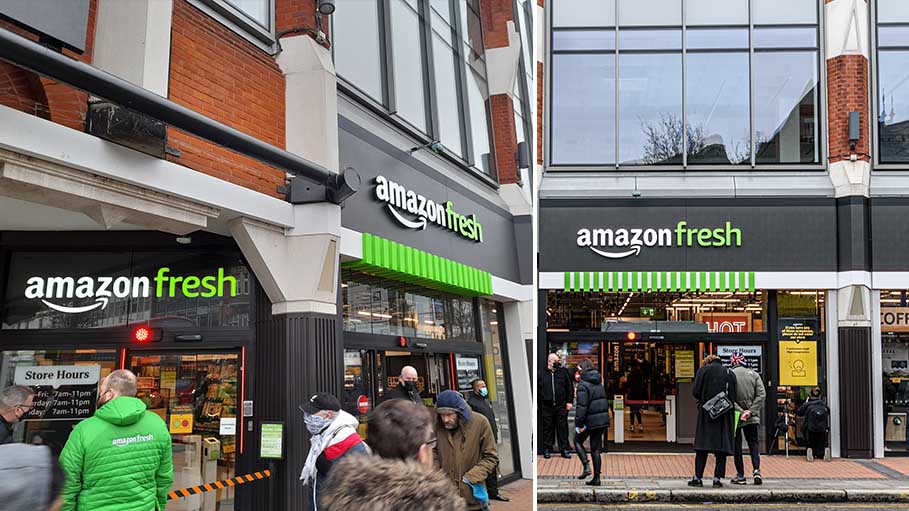 Amazon Launches First Check-Out Free Grocery Store in UK