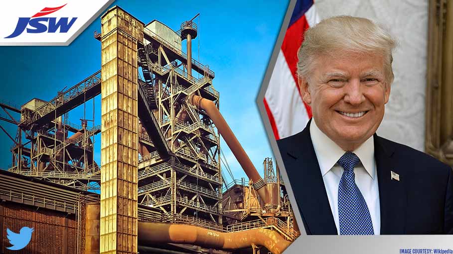 Trump Tweets JSW Steel's $1 BN Investment Plan for US Steel Manufacturing