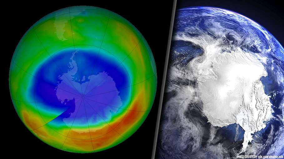 The Hole in the Ozone Layer is Becoming Small: A Good Sign