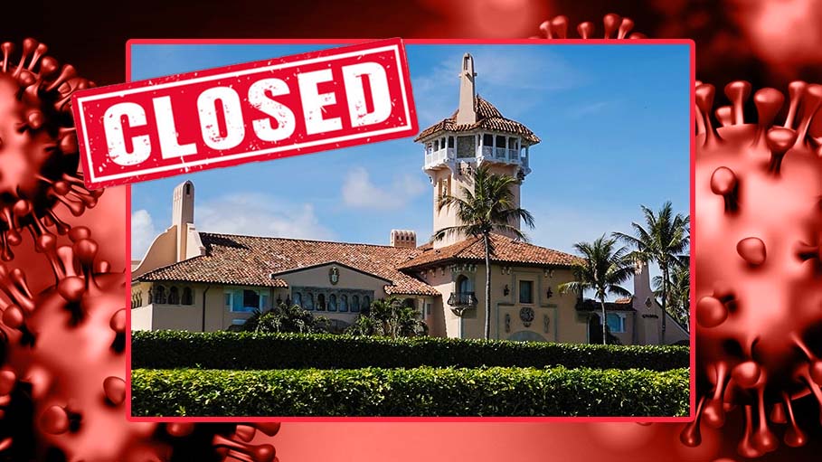Trump's Mar-a-Lago Resort in Florida Partially Closed over Coronavirus Outbreak