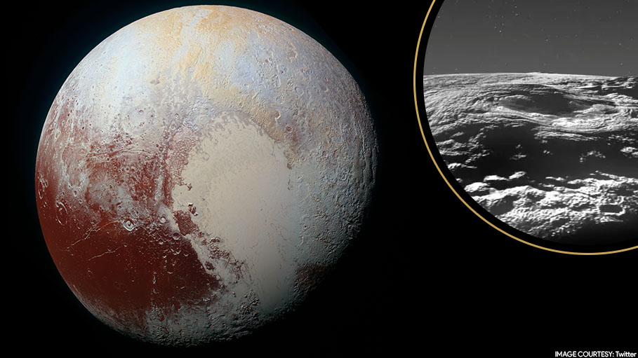 Towering Ice Volcanoes Identified on Vibrant Pluto