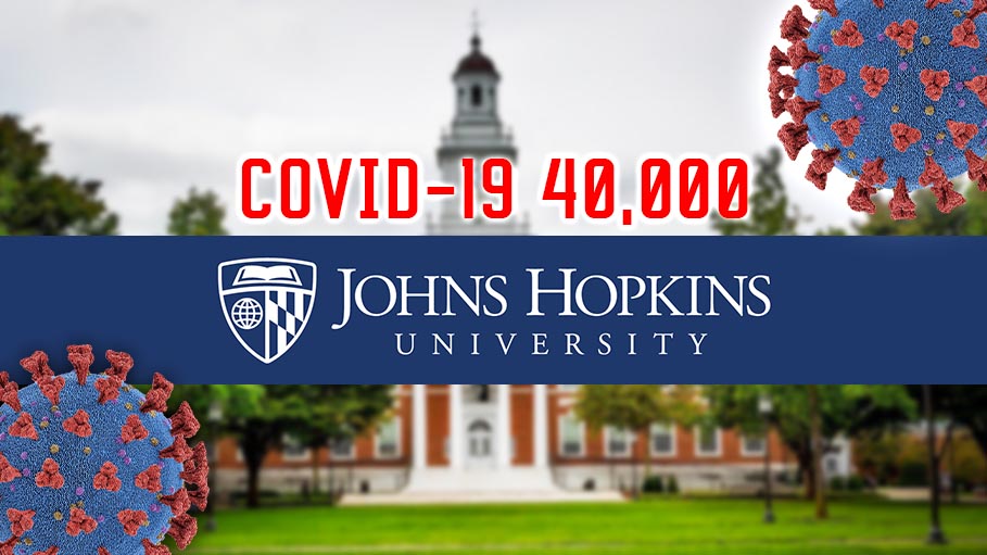 United States Records 40,000 New Covid-19 Cases in 24 Hours: Johns Hopkins University