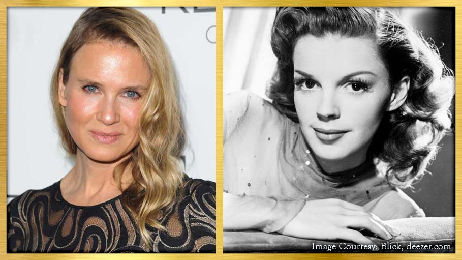 Renee ZellWeger Portrays The Role Of Judy Garland In Upcoming Biopic Movie