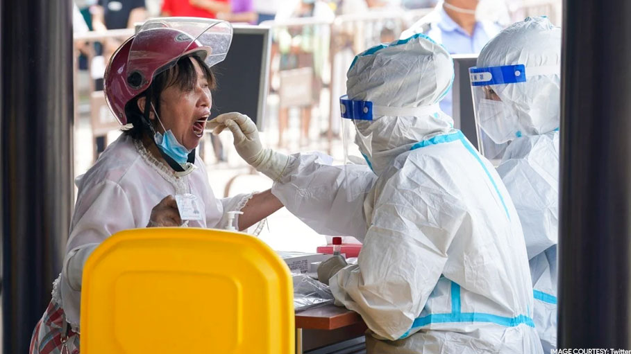 China’s Covid Cases Hit 7-Month High, Worst Outbreak Since Virus Emerged in Wuhan