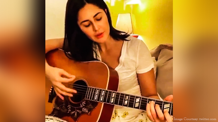Katrina Kaif Brings Out the Musician in Her by Taking Guitar Lessons