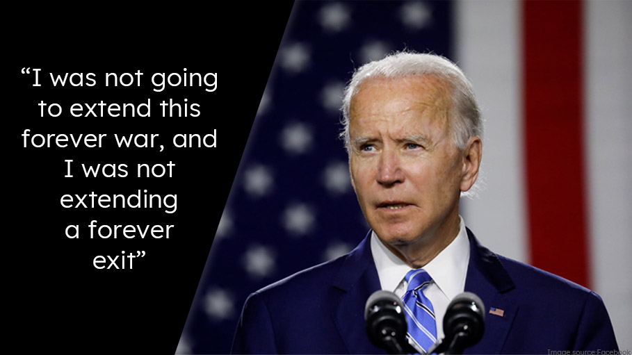 Choice between Leaving or Escalating: Biden on US' Afghanistan Exit