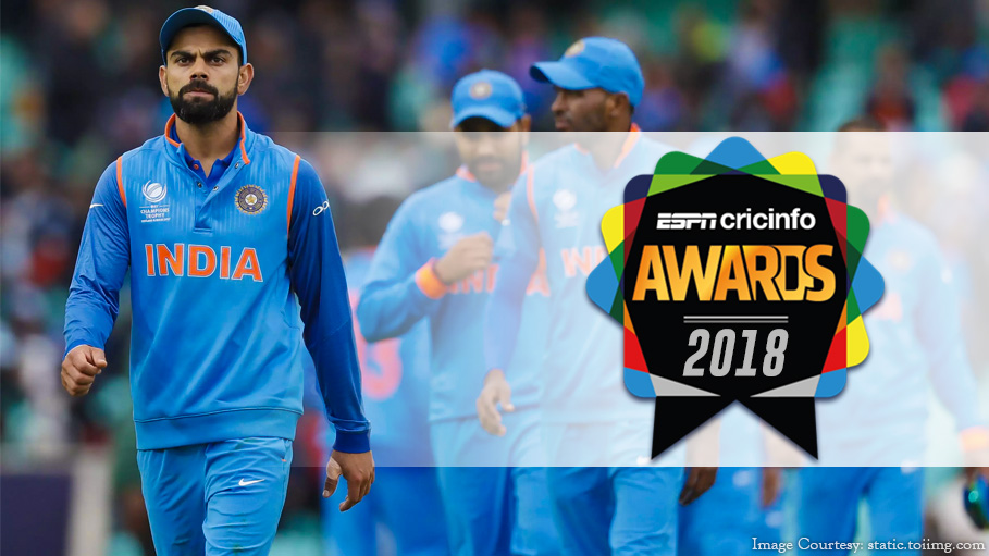 ESPNcricinfo Awards: Indians Win 5 out of 12 Categories