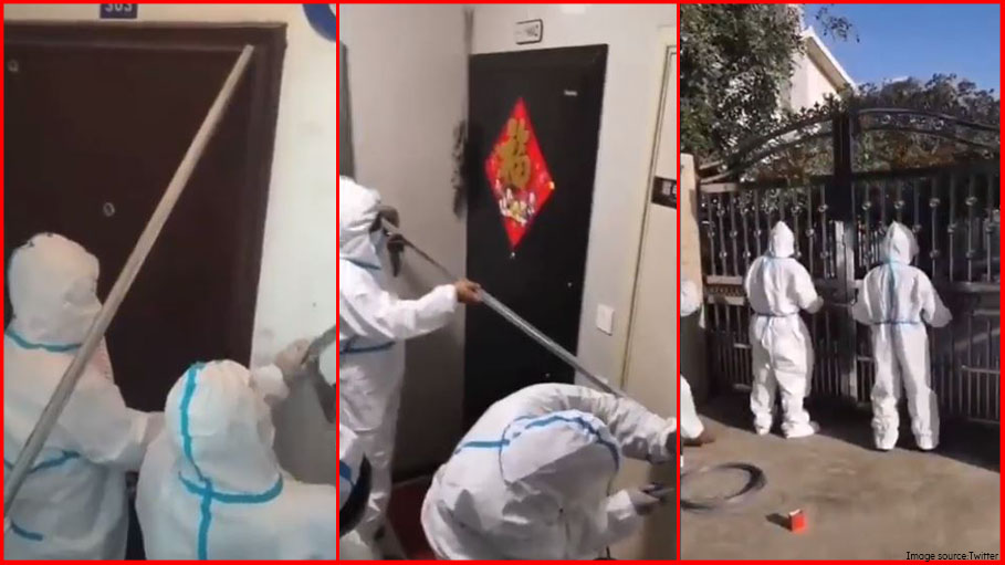 Chinese Residents Being "Locked Up" in Homes amid Delta Variant Surge