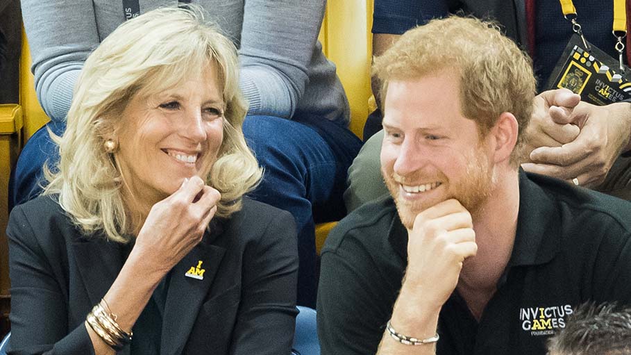 Jill Biden, Prince Harry to Host Virtual Event for Wounded US Military Veterans