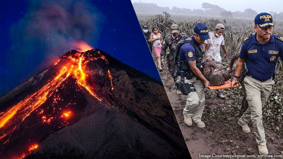 Guatemala’s Fuego Volcano Erupts Killing 25 And Injuring Hundreds