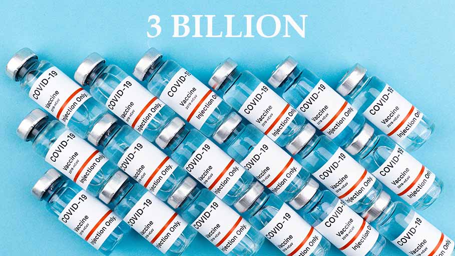 China's Covid Vaccine Output to Hit 3 Billion by Year-End