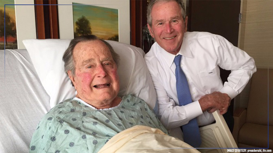 George Bush Sr. Regrets Missing His Hometown Parade after Being Hospitalized