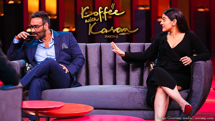 Kajol and Ajay Devgan are Talking Candidly on the Latest Episode of Koffee with Karan 6