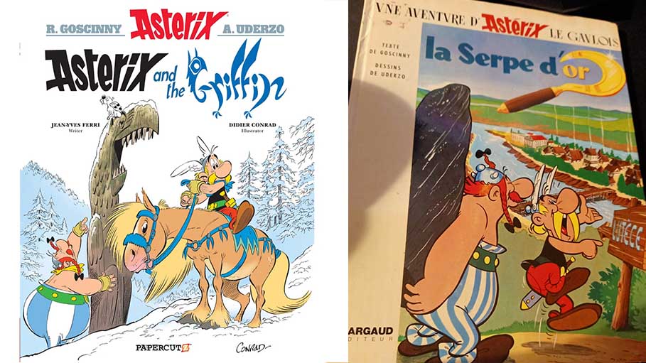 Draft of Comic Book 'Asterix' Revealed by Rene Goscinny's Daughter