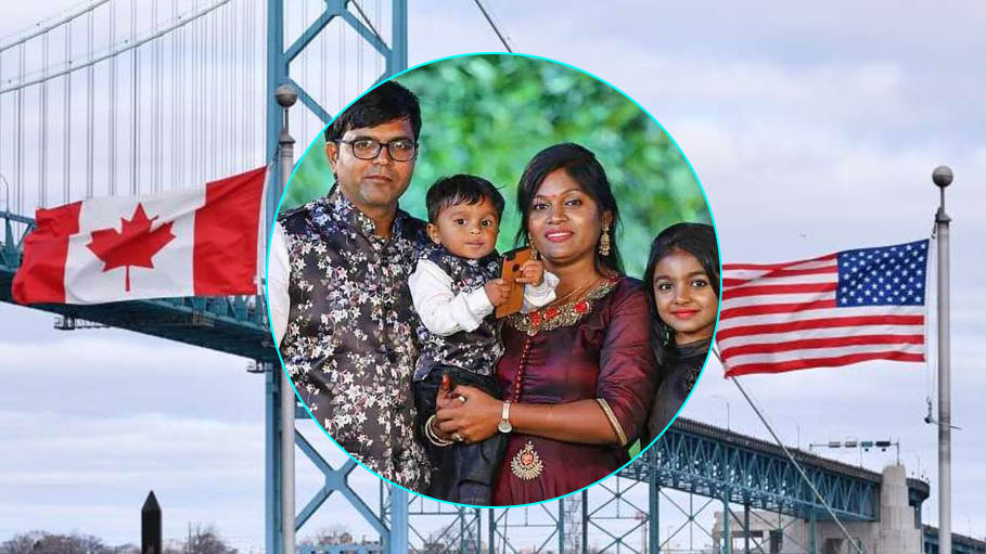 Indian Family of 4 That Froze to Death Near Canada-US Border Identified