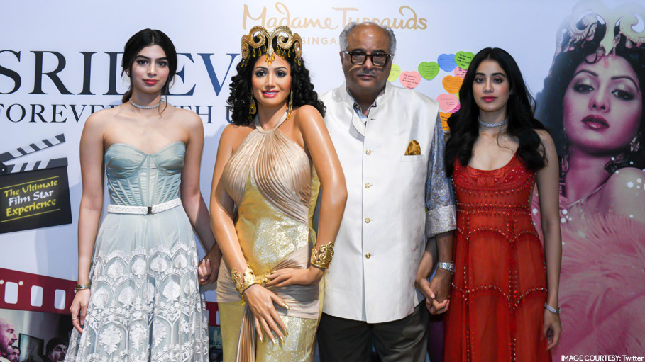 Sridevi’s ‘Hawa Hawai’ Wax Statue Unveiled at Madame Tussauds Singapore