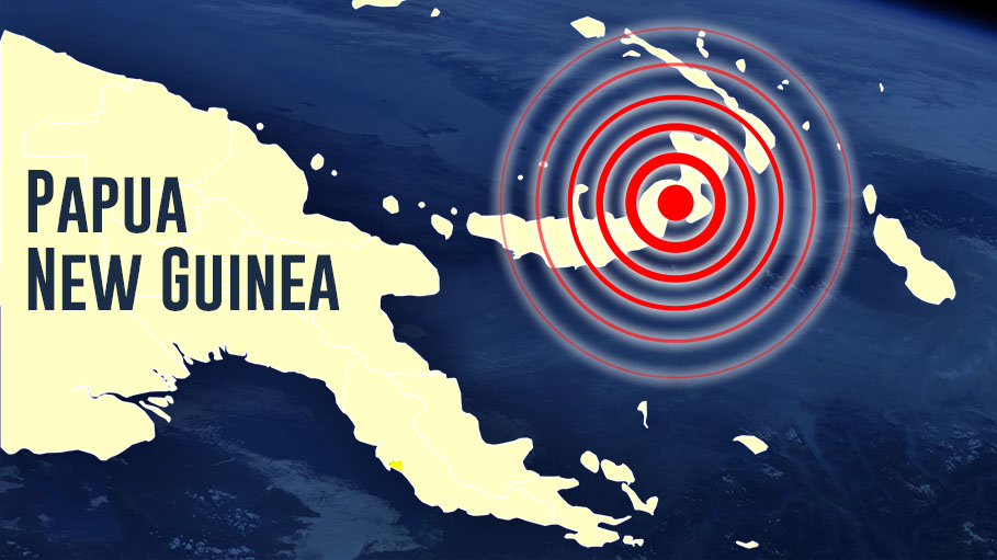 Papua New Guinea Struck Again by an Earthquake with an Intensity of 6.9 on the Richter Scale