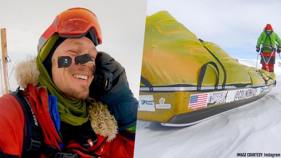 Endurance Athlete Colin O’Brady Becomes the First Person to Cross Antarctica