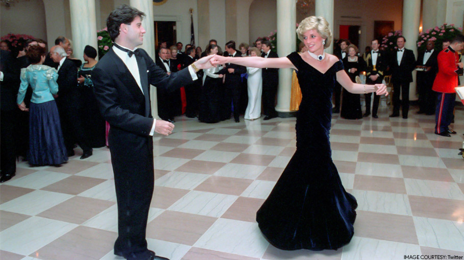 Princess Diana’s Dancing Dress at White House is up for Sale