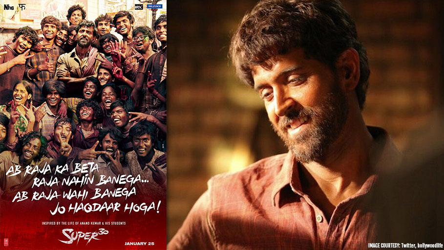 Hrithik Roshan Shoots the ‘Super 30’ Poster on Teacher’s Day, the Biographical Film on Genius Mathematician Anand Kumar