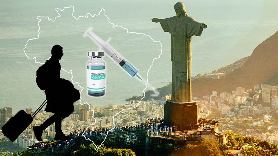 Brazil Requires Covid Vaccination for Arriving Travellers