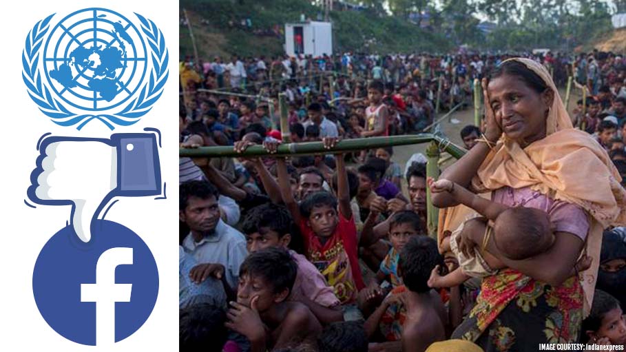 UN Blames Facebook for Its Role in Myanmar's Rohingya Crisis