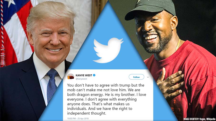 The Bromance between Kanye West and President Trump Increased, West Made It Clear on Twitter