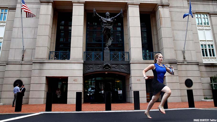 Who Is the Young Girl in the Blue Dress?