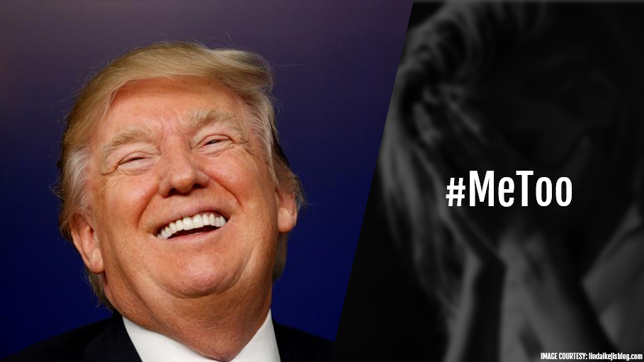 US President Donald Trump Mocks #MeToo Movement