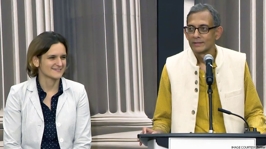 Couple Abhijit Banerjee and Esther Duflo Share Nobel Prize for Economics, Making History