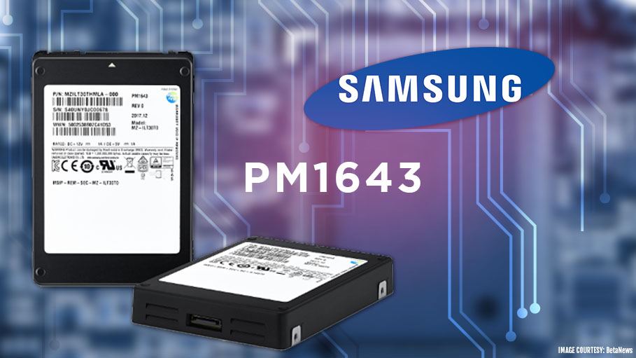 Samsung Initiates Mass Production of 30.72 TB SAS SSD Named PM1643, Industry’s Largest Storage Capacity