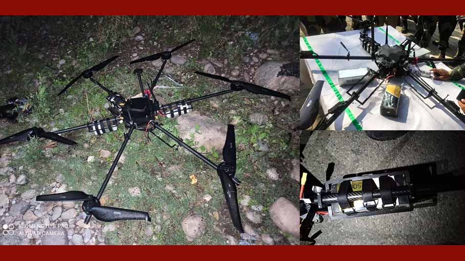 Drone Shot Down 6 km Inside Indian Border, 5 kg Explosives Recovered: Cops
