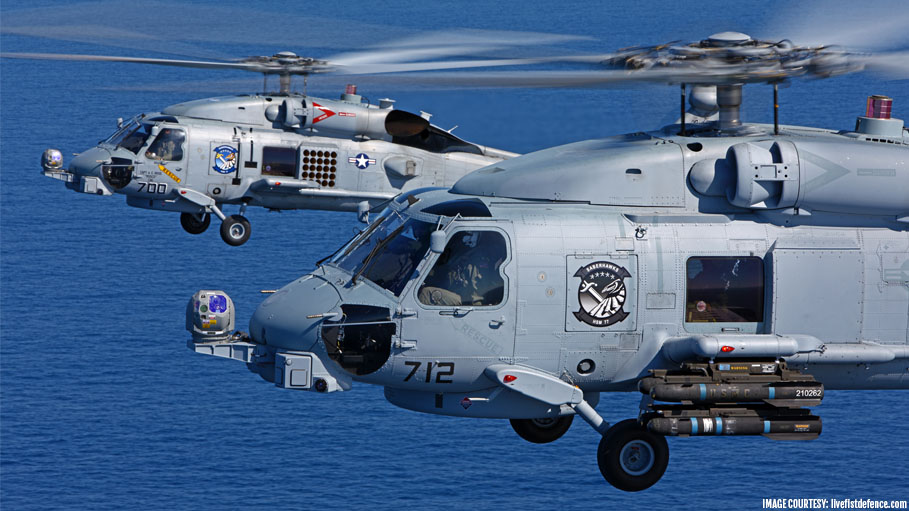 The United States to Sell Anti Submarine Choppers to India