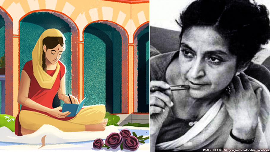 Writer Amrita Pritam’s 100th Birthday, Google Doodle Pays Tribute