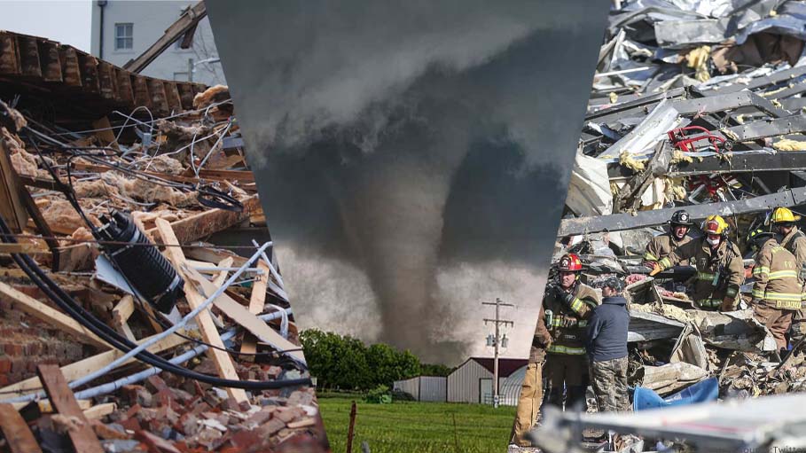 Race to Find Survivors, US Tornadoes Kill at Least 94