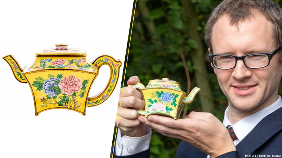 Man Discovers Old Chinese Teapot in Garage Worth Tens of Thousands of Pounds